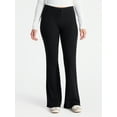thumbnail image 1 of No Boundaries Waffle Knit Pants, 31.5'' Inseam, Women's, 1 of 5