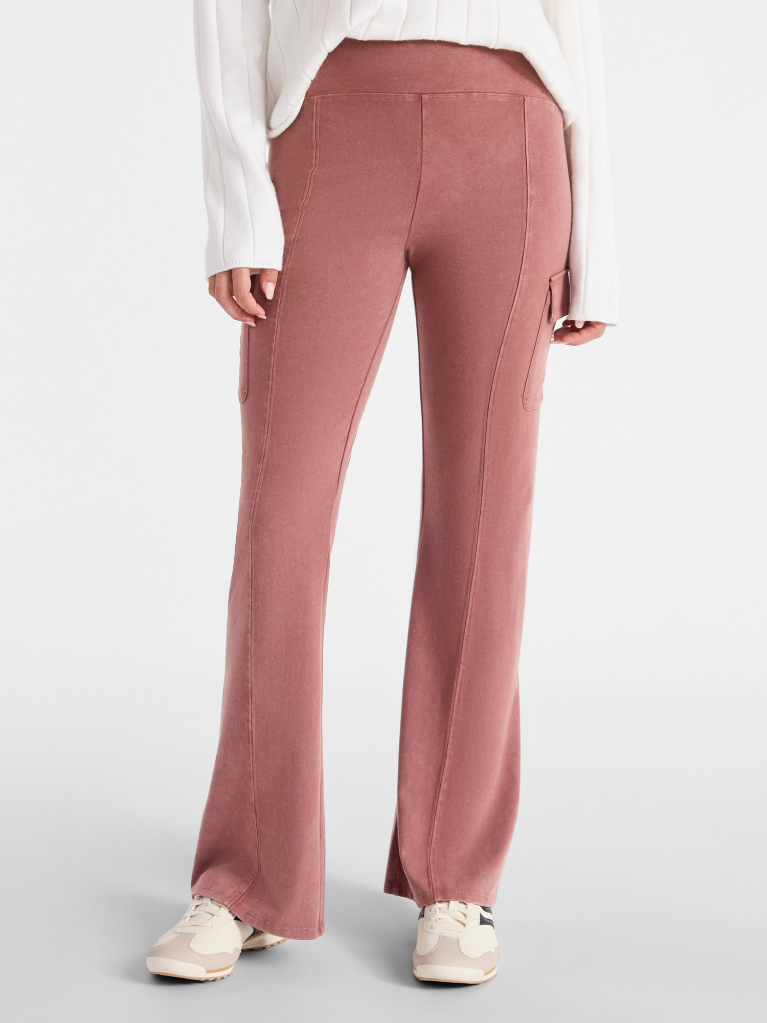 パンツ Cargo flare pants melt the lady No Boundaries Mineral Wash Cargo Flare Pants, 31'' Inseam