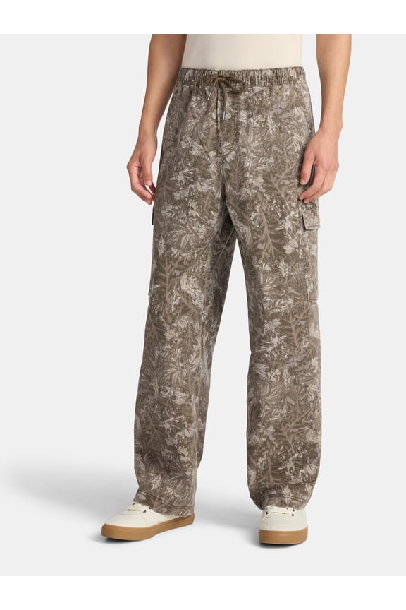 Baggy Fit Wide Leg Cargo Pants, Men's Sizes XS-5XL