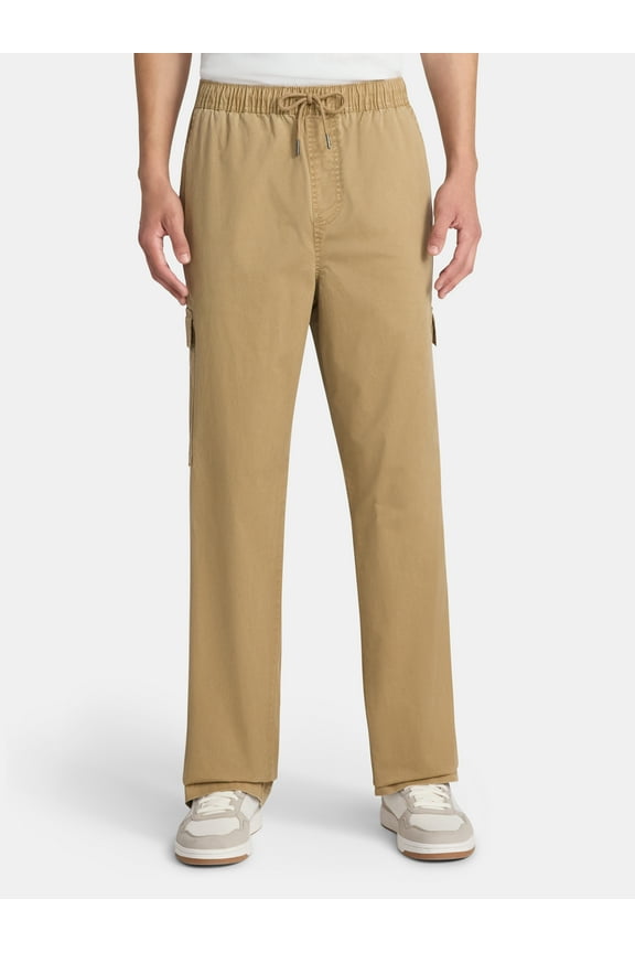 Men's & Big Men's Baggy Wide Leg Cargo Pants, Sizes XS-5XL