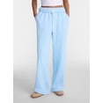 thumbnail image 1 of No Boundaries Wide Leg Fleece Pants, 28", 30", 32" Inseams, Women's & Women's Plus XXS-4X, 1 of 5