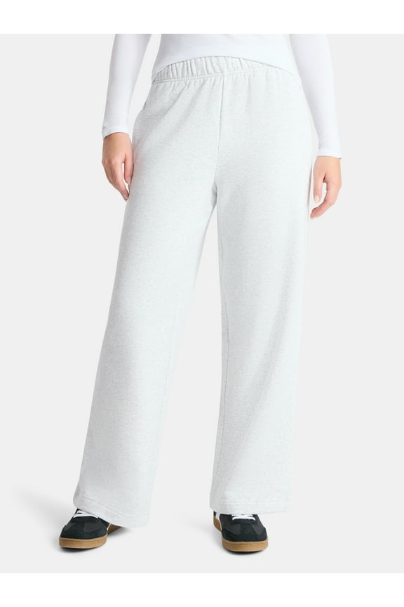 Soft Fleece Wide Leg Pants, 30” Inseam, 1 or 2-Pack, Women’s XXS-4X