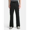 thumbnail image 1 of No Boundaries Baggy Fit Wide Leg Cargo Pants, Men's Sizes XS-5XL, 1 of 5