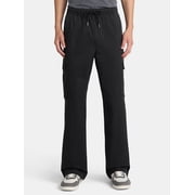 No Boundaries Baggy Fit Wide Leg Cargo Pants, Men's Sizes XS-5XL