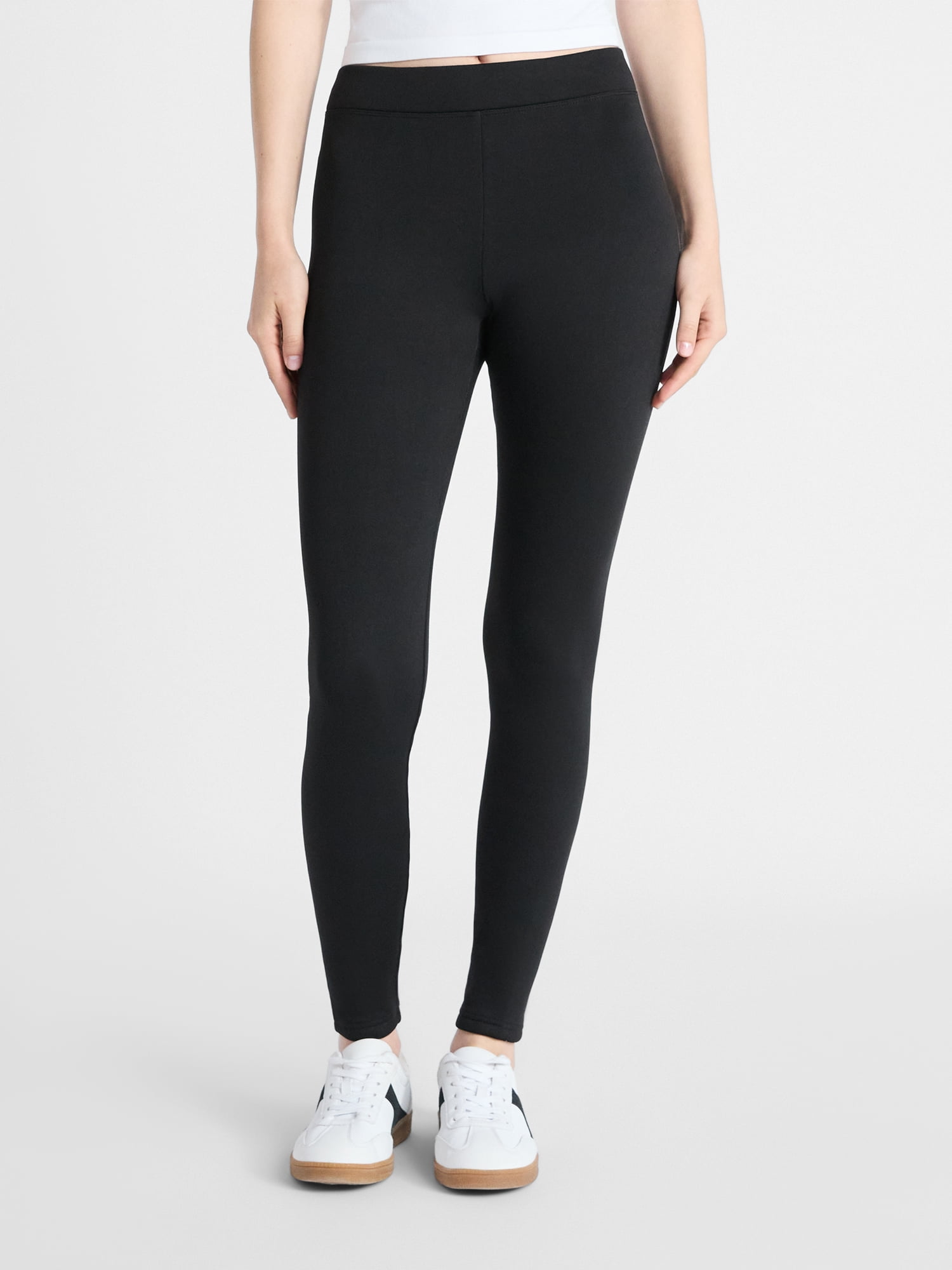 Christmas Fur Lined Sueded Legging, Women's