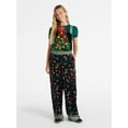 thumbnail image 1 of No Boundaries Christmas Tree Jumpsuit, Women’s, 1 of 4