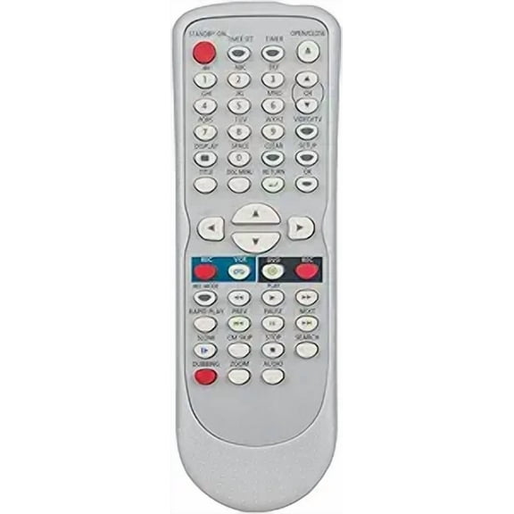NB654 NB654UD Replaced Remote fit for FUNAI DVD VCR Combo WV20V6 SV2000