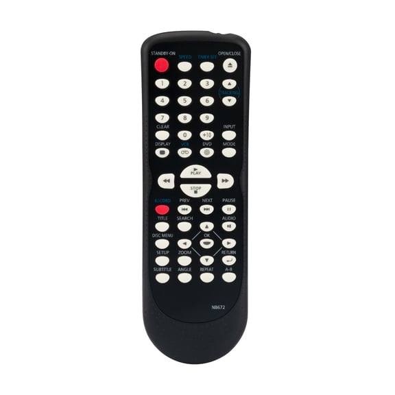 NB672 NB672UD Replacement Remote Control, Fit for Magnavox DVD Player NB672 NB681 CDV220MW9 DV220MW9 DV220MW9A GDV228MG9 CDV220MW9/F7