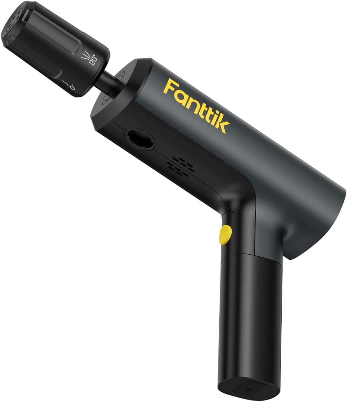 Fanttik NB8 Foldable Cordless Black Pressure Washer Gun with 5-in-1 Nozzle