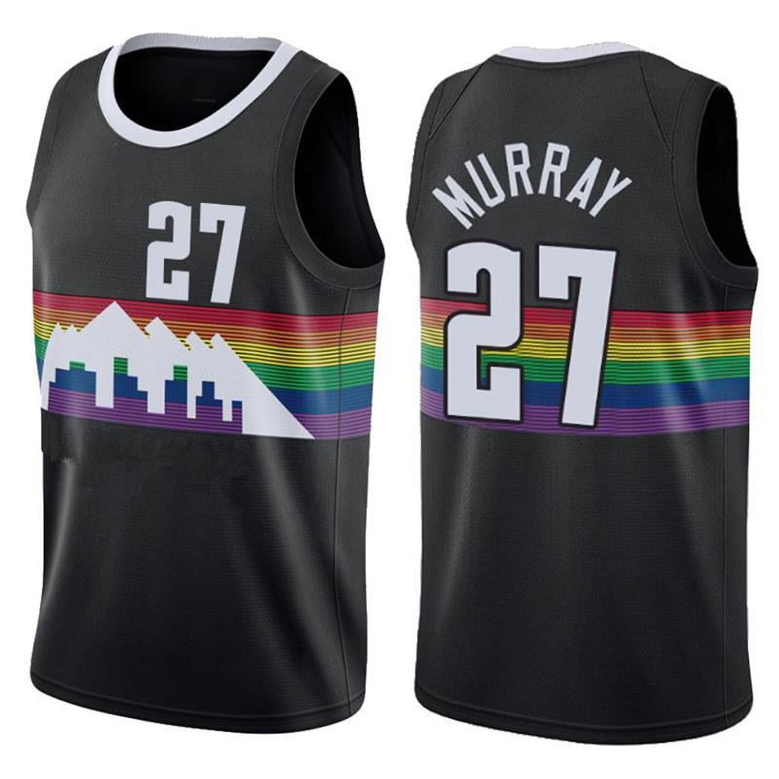 NBA_ 15 Nikola man Basketball Jokic jersey Jamal 27 Murray jerseys stitched  Logos 