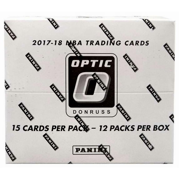 NBA 17-18 Donruss Optic Trading Card Value Pack Box (12 Packs)