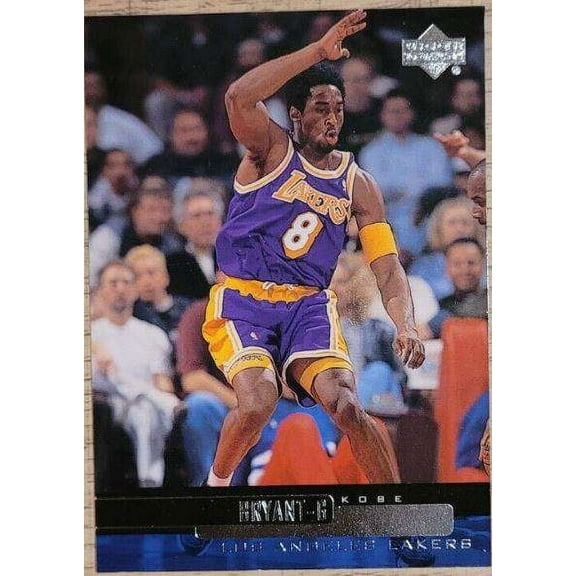 NBA 1999 Upper Deck Basketball Kobe Bryant Trading Card #58