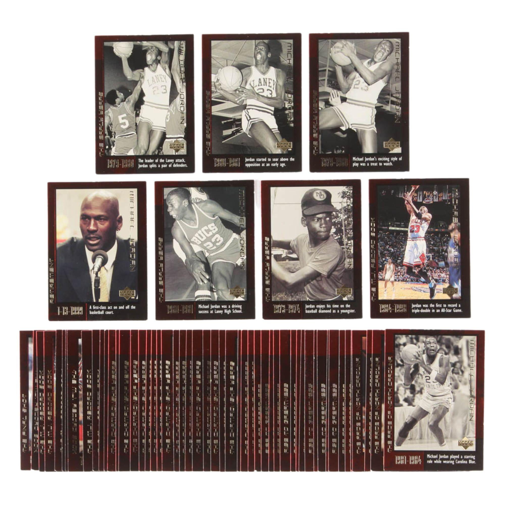 NBA 1999 Upper Deck Michael Jordan Career 60 Card Set - Walmart.com