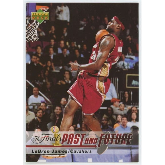 NBA 2006 Upper Deck Basketball The Finals Past And Future LeBron James LJ-23