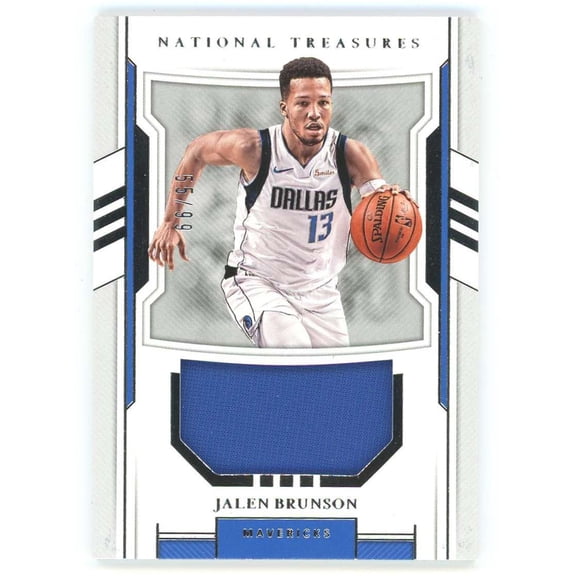 NBA 2018-19 Panini National Treasures Basketball 55/99 Jalen Brunson RM-JBR [Rookie Relic]