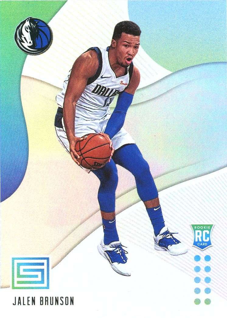 NBA 2018-19 Panini Status Jalen Brunson Trading Card #123 (Rookie 