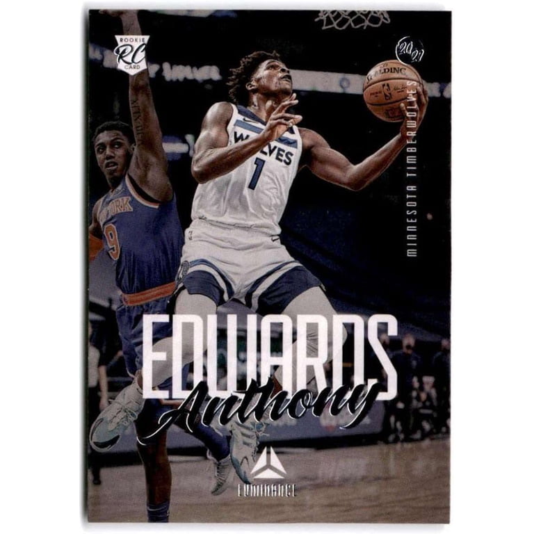 NBA 2020-21 Panini Chronicles Luminance Anthony Edwards #143 