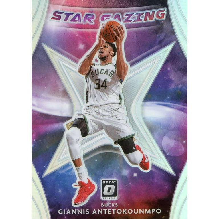 Giannis Antetokounpo Silver Prizm Optic
