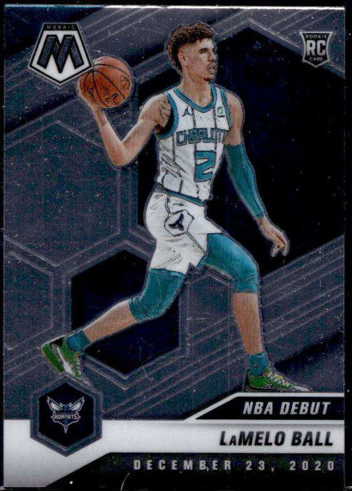 NBA 2020 Mosaic Basketball Lamelo Ball Rookie Trading Card