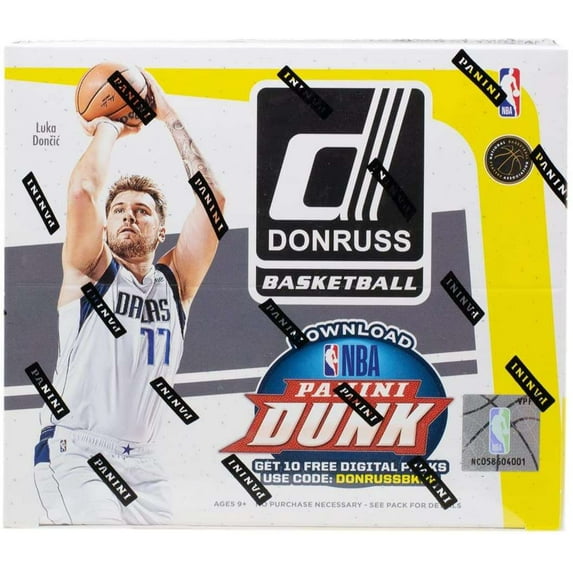 NBA 2021-22 Donruss Basketball Trading Card RETAIL Box (24 Packs)