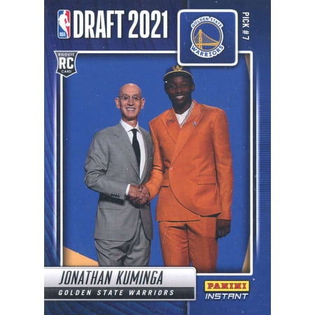 NBA 2021-22 Instant Draft Night Basketball Jonathan Kuminga Trading Card