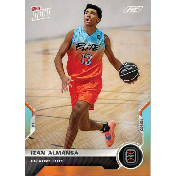 NBA 2021-22 Overtime Elite Basketball Izan Almansa Trading Card (Rookie Debut) #D4