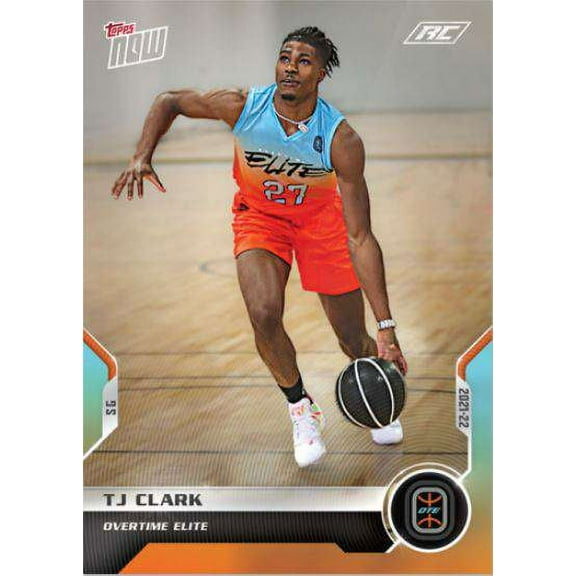 NBA 2021-22 Overtime Elite Basketball    TJ Clark Trading Card (Rookie Debut) #D3