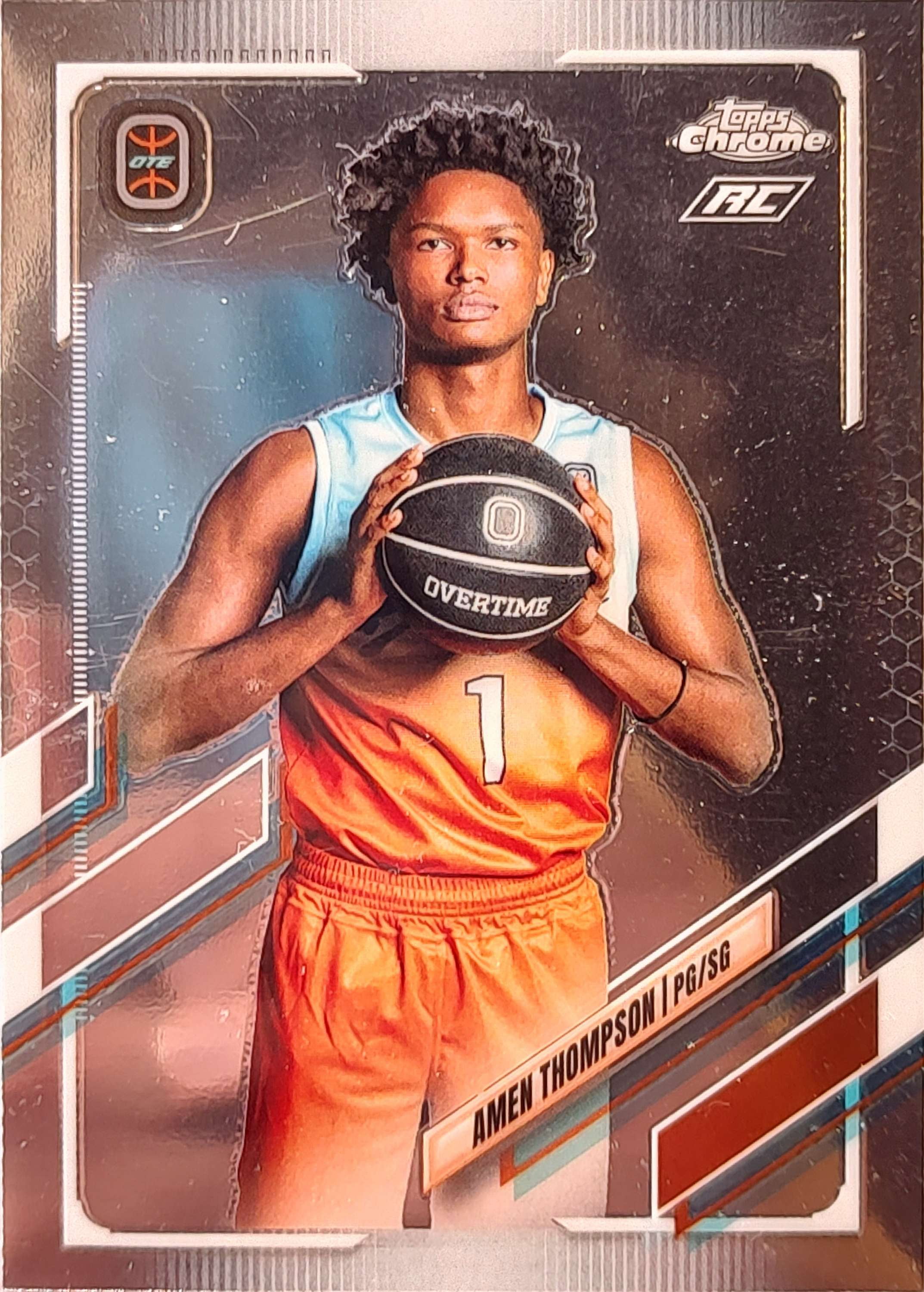 NBAカード　アメントンプソン Amen Thompson 2023-24 NBA Hoops Basketball #242 Houston