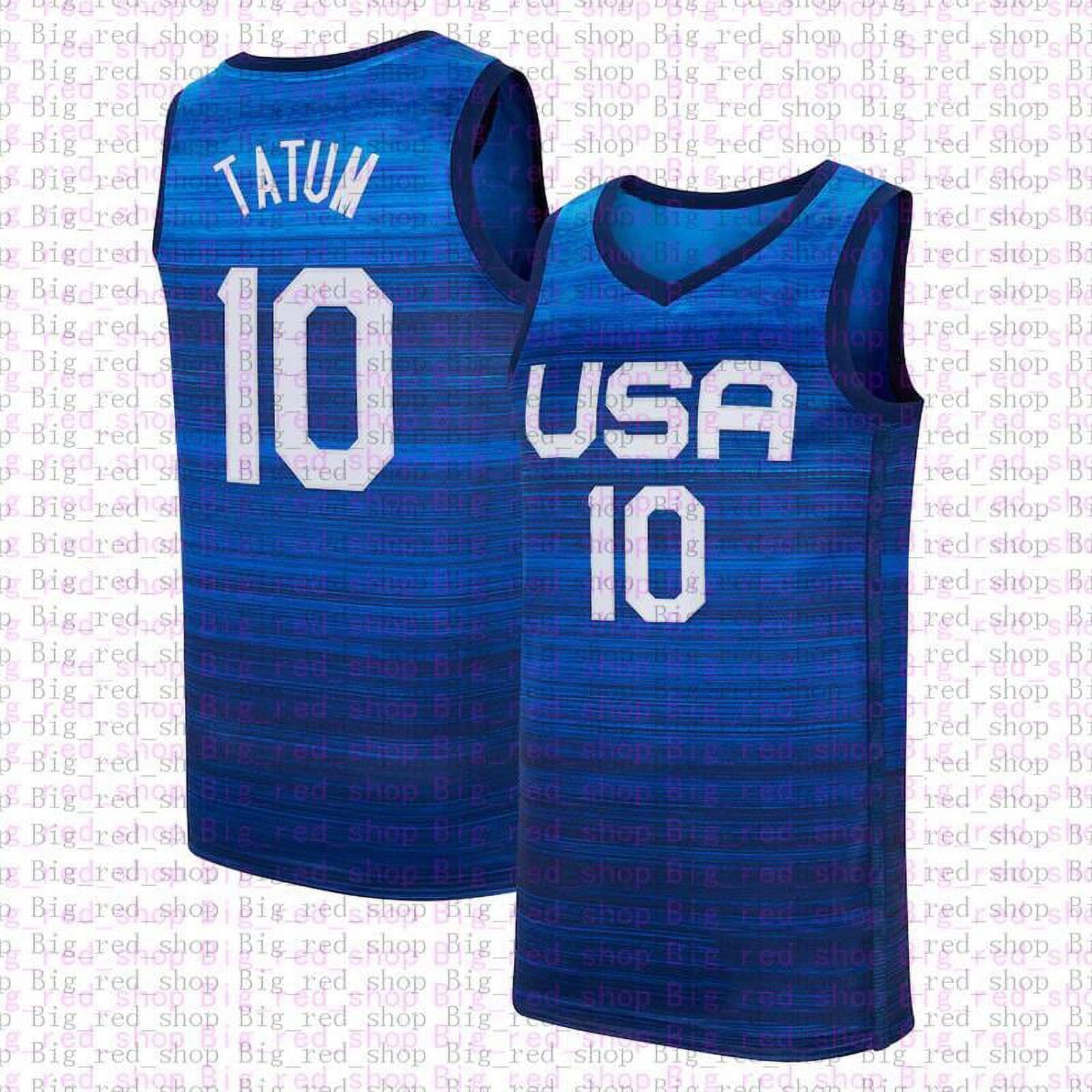 NBA 2021 National Team US Basketball Jersey Devin 15 Booker Kevin