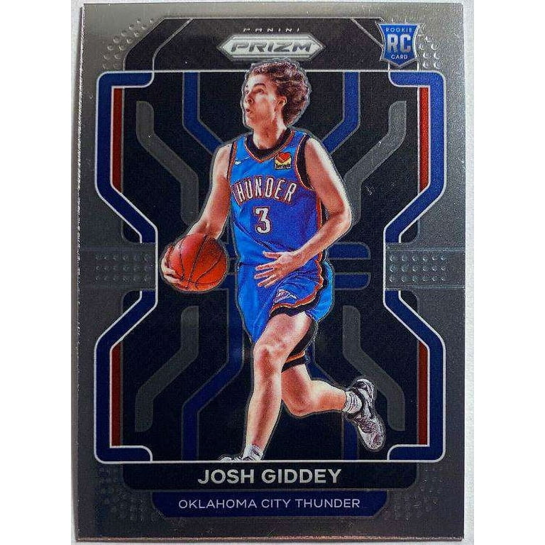 NBA 2021 Prizm Basketball Josh Giddey Rookie Trading Card #301 (Base)  (Panini)
