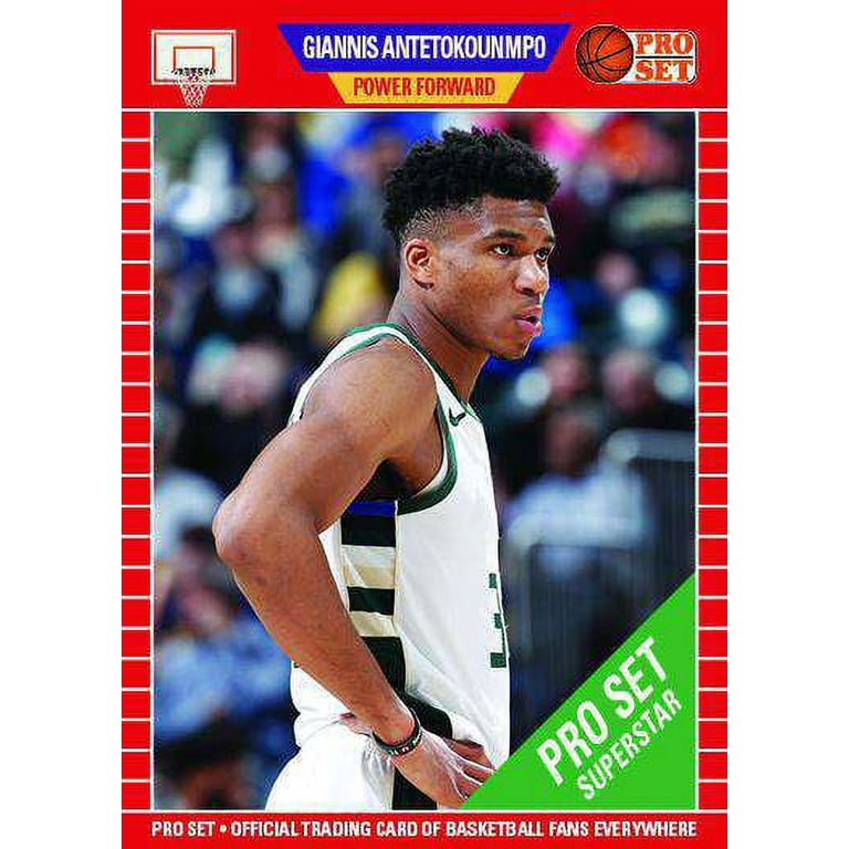 NBA 2021 Pro Set Basketball Giannis Antetokounmpo Trading Card