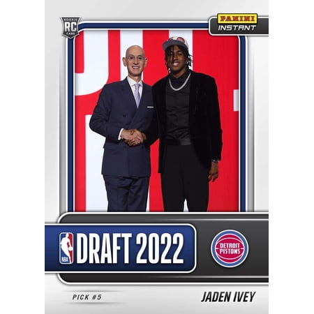 NBA 2022-23 Instant Draft Night Basketball Jaden Ivey Trading Card (#5 Pick) #DN5