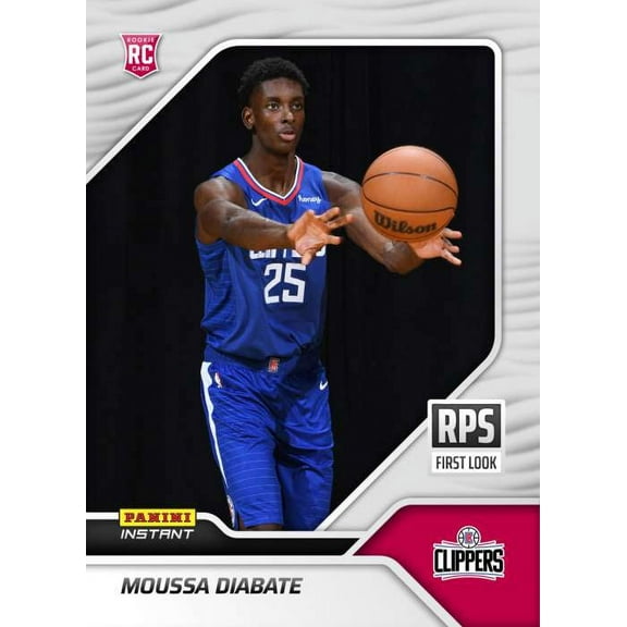 NBA 2022-23 Instant RPS First Look Basketball    Moussa Diabate Trading Card (Rookie Card) #RPS-35