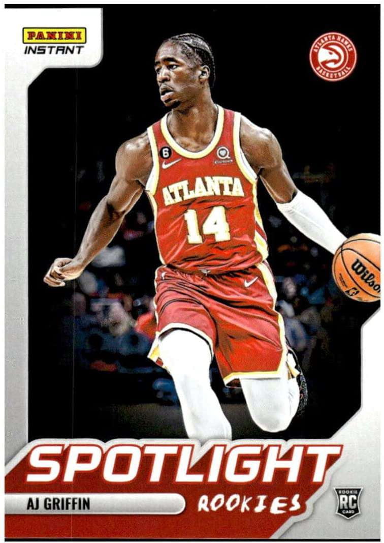 NBA 2022-23 Instant Spotlight Basketball AJ Griffin Trading Card ...
