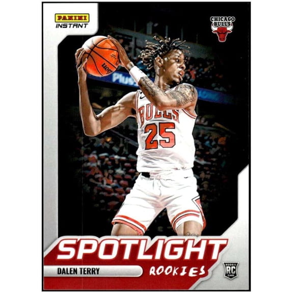 NBA 2022-23 Instant Spotlight Basketball Dalen Terry Trading Card #18 (Rookie) (Panini)