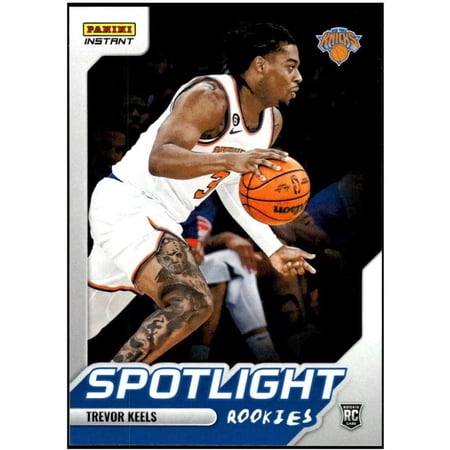 NBA 2022-23 Instant Spotlight Basketball Trevor Keels Trading Card #37 (Rookie) (Panini)