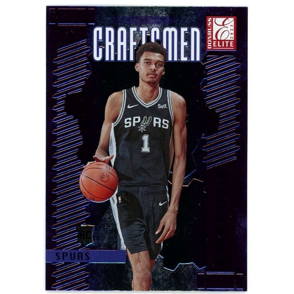 NBA 2023-24 Donruss Elite Craftsmen Victor Wembanyama #17 (Rookie)