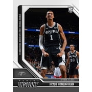 NBA 2023-24 Instant Basketball Victor Wembanyama #19 Rookie, Wows With First Double-Double