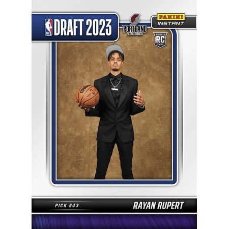 NBA 2023-24 Instant Draft Night Basketball Rayan Rupert #27 (Rookie, Pick #43)