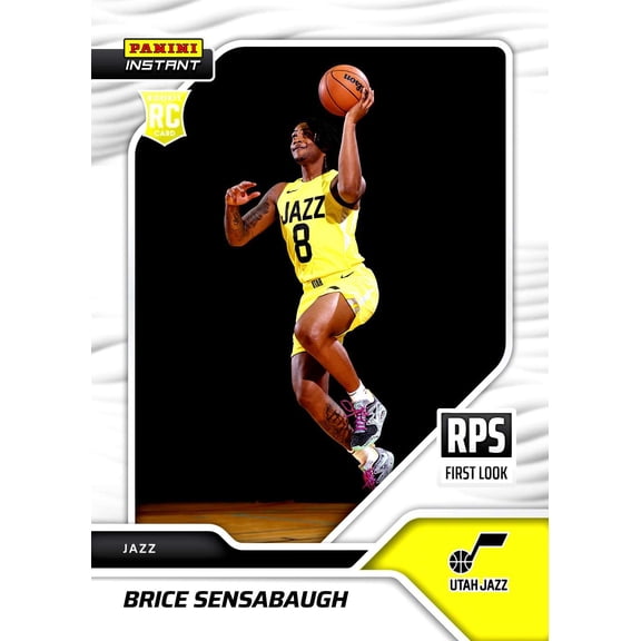 NBA 2023-24 Instant RPS First Look Basketball Brice Sensabaugh RPS-27 (Rookie)