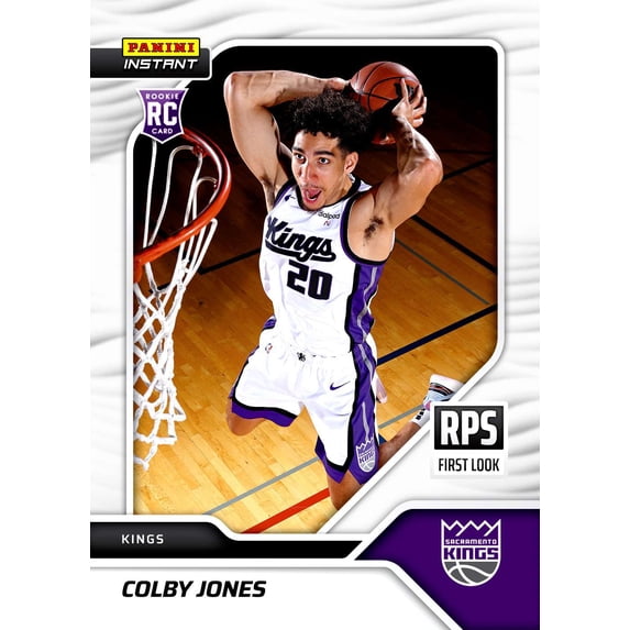 NBA 2023-24 Instant RPS First Look Basketball Colby Jones RPS-33 (Rookie)