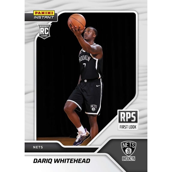 NBA 2023-24 Instant RPS First Look Basketball Dariq Whitehead RPS-21 (Rookie)