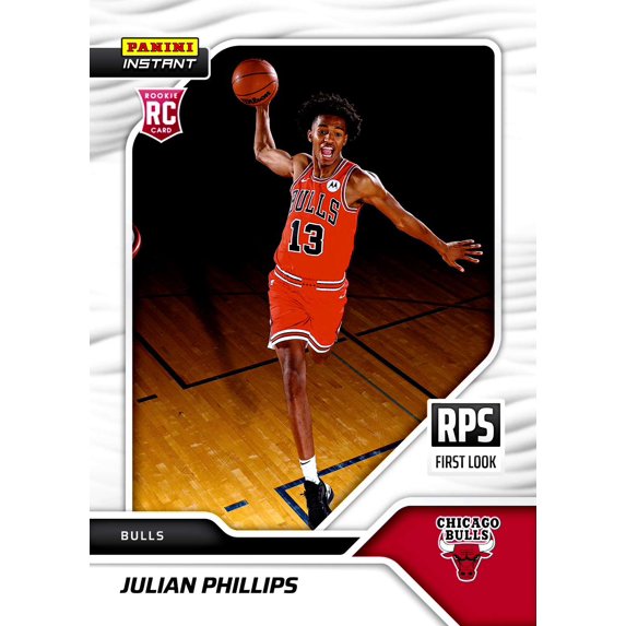 NBA 2023-24 Instant RPS First Look Basketball Julian Phillips RPS-34 (Rookie)
