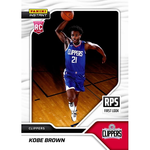 NBA 2023-24 Instant RPS First Look Basketball Kobe Brown RPS-29 (Rookie)