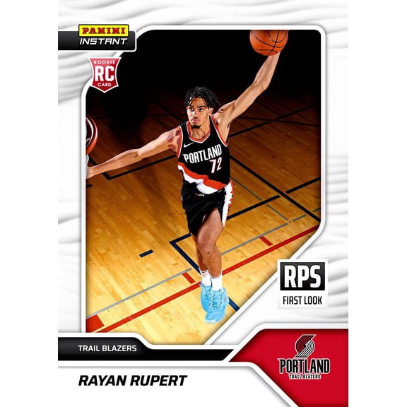 NBA 2023-24 Instant RPS First Look Basketball    Rayan Rupert RPS-40 (Rookie)
