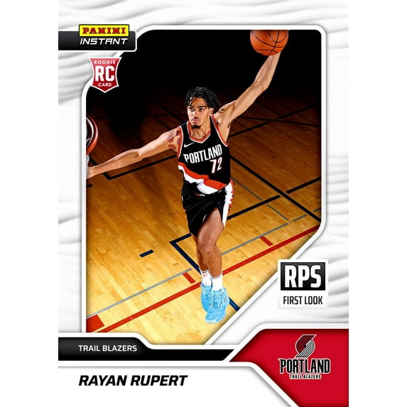 NBA 2023-24 Instant RPS First Look Basketball Rayan Rupert RPS-40 (Rookie)