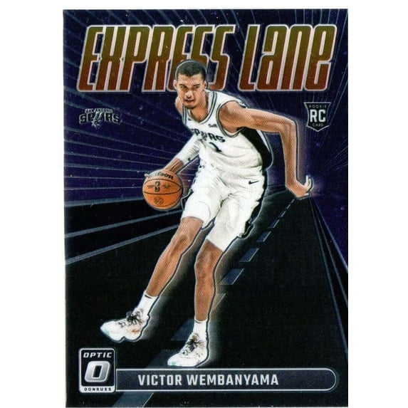 NBA 2023-24 Panini Donruss Optic Express Lane Victor Wembanyama #8 (Rookie)