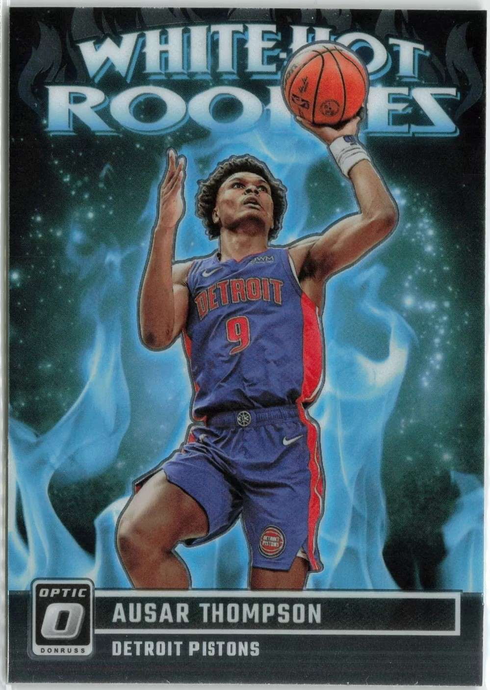 Thompson Rookie Nba NBA 2023-24 Panini Donruss Optic White Hot Rookies Ausar Thompson #11 ...