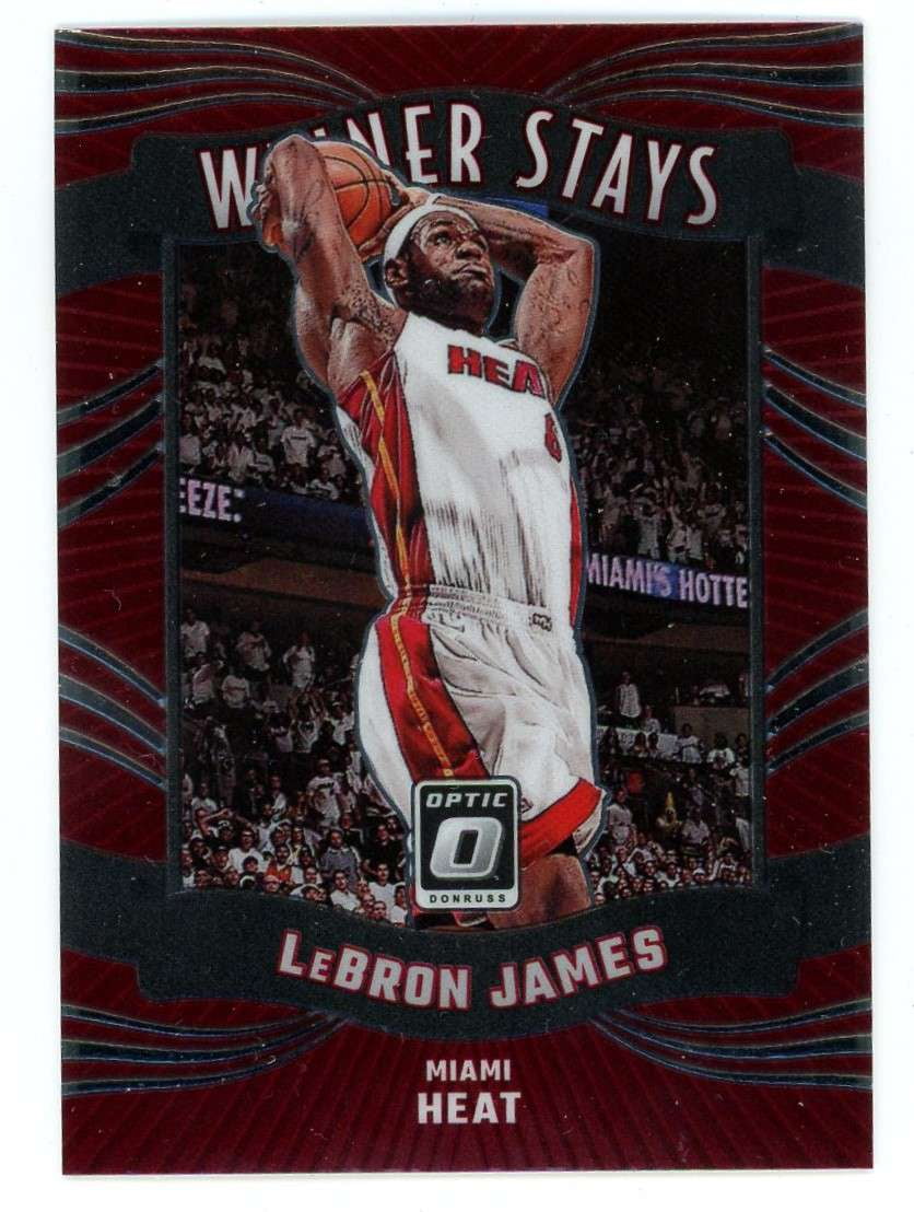 NBA 2023-24 Panini Donruss Optic Winner Stays LeBron James #2