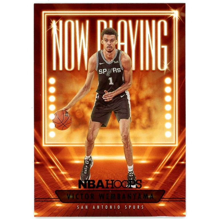 その他 2023-24 PANINI NBA HOOPS Wembanyama SSP NBA 2023-24 Panini Hoops Now Playing Victor Wembanyama #26 (Rookie